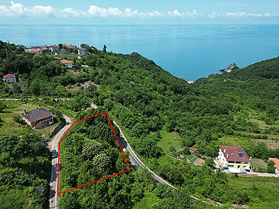 CİDE EMLAK'TAN KAZALLI'DA DENİZ MANZARALI İMARLI ARSA
